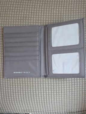 Bond Street Gray Men's Card Holder Wallet